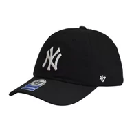 Czapki dla dzieci - Czapka z daszkiem 47 Brand MLB NY New York Yankees '47 Clean Up Kids Czarna - B-NLRGW17GWS-BKC-KID - miniaturka - grafika 1