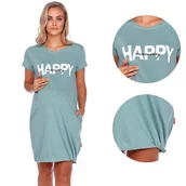 Piżamy ciążowe - Doctor Nap, Koszula nocna, ciążowa w napisy, TCB 9504 - miniaturka - grafika 1