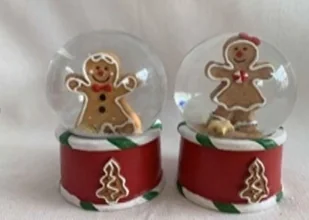 MC KULA ŚNIEŻNA 4,5 cm - Ozdoby bożonarodzeniowe - miniaturka - grafika 1