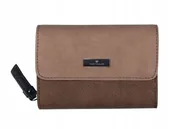 Portfele - Tom Tailor Pofrtel Damski Klasyczny Brązowy 1Sdg - miniaturka - grafika 1