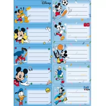 BENIAMIN Naklejki na zeszyty Mickey Mouse - Beniamin - Szkolne artykuły papiernicze - miniaturka - grafika 2