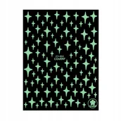 Ozdoby do paznokci - Allepaznokcie Naklejki do paznokci cienkie samoprzylepne świecące w UV Colorf CY-033 - miniaturka - grafika 1