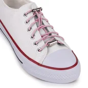 Akcesoria obuwnicze - Sznurowadła do trampek jasne różowe - miniaturka - grafika 1