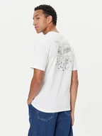 Koszulki męskie - New Balance T-Shirt MT53921 Biały Regular Fit - miniaturka - grafika 1