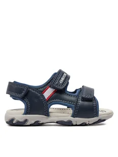 Geox Sandały B Sandal Flaffee Boy B4559A 08515 C4002 M Granatowy - Buty dla chłopców - miniaturka - grafika 1