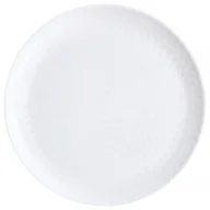 Talerze - Talerz obiadowy  Pampille 25 cm biały LUMINARC - miniaturka - grafika 1