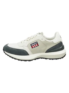 GANT Footwear Skórzane sneakersy "Abrilake" w kolorze szaro-białym - Trampki damskie - miniaturka - grafika 1