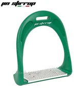 Akcesoria jeździeckie - JIN STIRRUP Strzemiona EVOL zielone - miniaturka - grafika 1