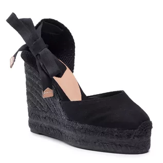 Espadryle damskie - Espadryle CASTAÑER - Carina C/8ED/001 020966-100 Negro - grafika 1