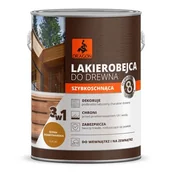 Farby i impregnaty do drewna - DRAGON Lakierobejca do drewna szybkoschnąca 2,5 l sosna skandynawska - miniaturka - grafika 1