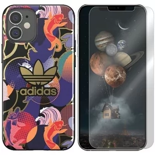 Etui Do Iphone 12 Mini Pokrowiec Adidas + Szkło 9H - Etui i futerały do telefonów - miniaturka - grafika 1