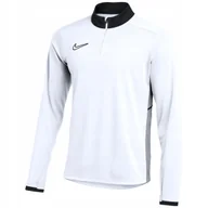 Bluzy męskie - Bluza męska Nike Dri-Fit Academy 25 Drill Top biała 100 S - miniaturka - grafika 1