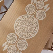 Obrusy i serwetki - Bieżnik Lea Łapacz Snów 001391-002 45X155 - miniaturka - grafika 1