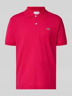 Koszulka polo o kroju Regular Fit z czystej bawełny - Koszulki męskie - miniaturka - grafika 1