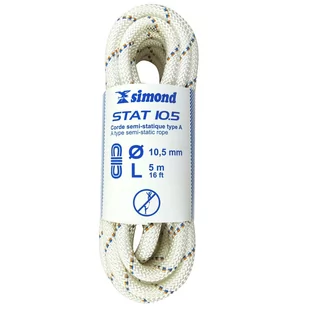 Lina półstatyczna Simond Stat 10,5 mm x 5 m - Sprzęt wspinaczkowy - miniaturka - grafika 1