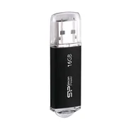Pendrive - Silicon Power Ultima II M01 16GB USB 2.0 kolor czarny ALU (SP016GBUF2M01V1K) - miniaturka - grafika 1