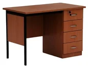 Meble do szkół i przedszkoli - Biurko szkolne dla nauczyciela Benek 1100x600 mm lub 1300x600 mm - miniaturka - grafika 1