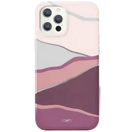 Etui i futerały do telefonów - Uniq UNIQ etui Coehl Ciel iPhone 12 Pro Max 6,7" różowy/sunset pink - miniaturka - grafika 1