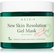 Maseczki do twarzy - AXIS-Y New Skin Resolution Gel Mask 100.0 ml - miniaturka - grafika 1