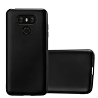 Etui i futerały do telefonów - Pokrowiec Do LG G6 w METALLIC CZARNY Etui TPU Silikon Obudowa Ochronny Case Cover Cadorabo - miniaturka - grafika 1