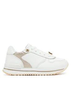 Tommy Hilfiger Sneakersy Low Cut Lace-Up Sneaker T3A9-33765-1355 M Biały - Buty dla dziewczynek - miniaturka - grafika 1