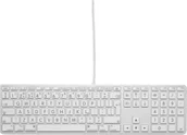 Klawiatury - LMP Large Font USB Keyboard 110 keys wired USB keyboard with 2x USB and aluminum upper cover - UK English 24209 - miniaturka - grafika 1