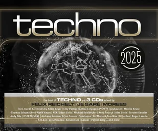 Techno 2025 - Muzyka klubowa, dance - miniaturka - grafika 1