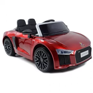 Import SUPER-TOYS NAJNOWSZE AUDI R8 CZERWONE-LAKIER - Pojazdy elektryczne dla dzieci - miniaturka - grafika 1