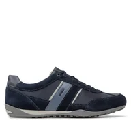 Sneakersy męskie - Sneakersy Geox U Wells C U52T5C 02211 C4021 Granatowy - miniaturka - grafika 1