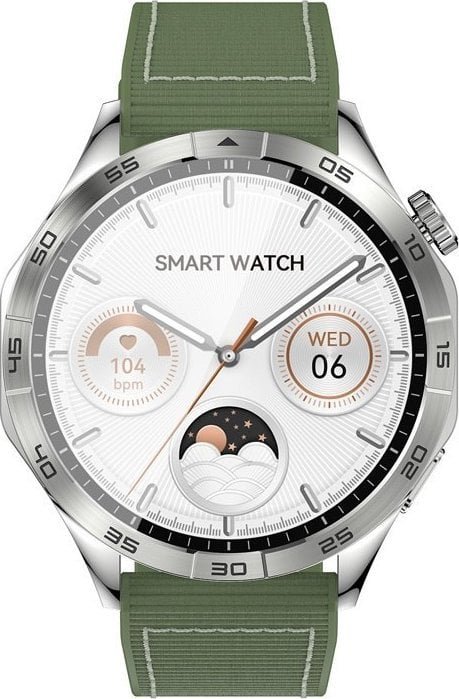 XO Watch 4 Amoled Zielony