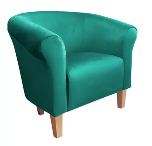 ATOS Fotel Milo MG20 nogi buk turkus - Fotele - miniaturka - grafika 1