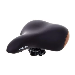 Selle Mio, Siodło rowerowe, City SM-1125 brązowy, 260x198 mm - Siodełka rowerowe i akcesoria - miniaturka - grafika 1