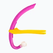 Pływanie - Rurka czołowa do pływania dziecięca FINIS Stability Snorkel magical magenta - miniaturka - grafika 1