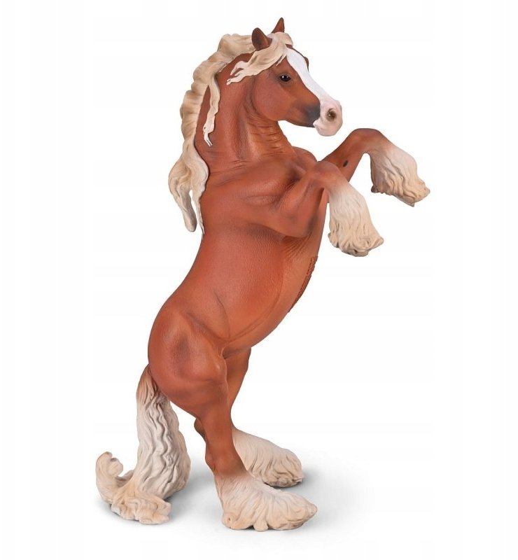 Figurka Collecta COLLECTA KLACZ GYPSY VANNER MAŚCI KASZTANOWEJ SKALA 1:12 DELUXE