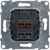 Wyłączniki światła i elektryczne - Łącznik krzyżowy - 10 AX - 250 V~ - zaciski śrubowe, BIAŁY SUNO - miniaturka - grafika 1