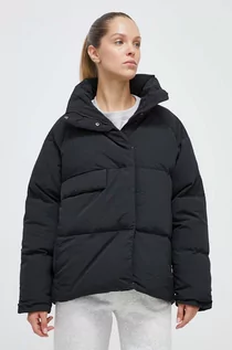 Kurtki damskie - adidas kurtka puchowa damska kolor czarny zimowa oversize - grafika 1