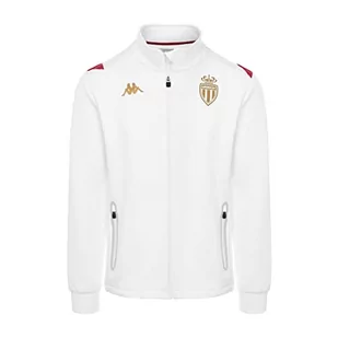 Kappa Męska bluza z kapturem Atremyx Monaco, biała, XXL - Bluzy męskie - miniaturka - grafika 1