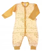 Pajacyki dla niemowląt - PAJAC długi rękaw rampers , Misie BEŻ 62 KLEKLE - miniaturka - grafika 1