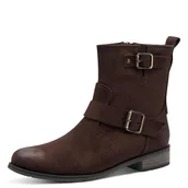 Kozaki damskie - Marco Tozzi Damskie 2-25310-45 modne kozaki, Mocca, 42 EU, Mocca, 42 EU - miniaturka - grafika 1