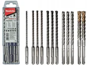 Wiertła - Makita E-14912 zestaw wierteł do betonu SDS-Plus 12 elementów Nemesis 2 - miniaturka - grafika 1
