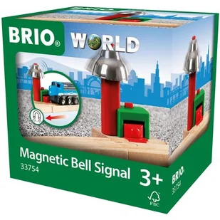 Brio Magnetyczny sygnał dźwiękowy - Pociągi dla dzieci - miniaturka - grafika 1