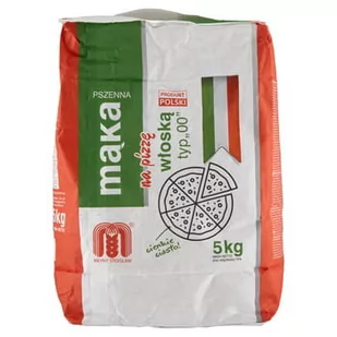Mąka Pszenna Na Pizzę Włoską Typ "00" 5 Kg Młyny Stoisław - Mąka - miniaturka - grafika 1