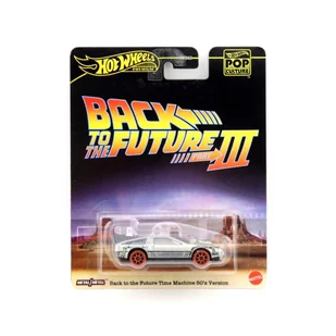 HOT WHEELS PREMIUM Pop Culture Back To The Future III Time Machine 50's Version - Samochody i pojazdy dla dzieci HOT WHEELS PREMIUM Pop Culture Back To The Future III Time Machine 50's Version - Samochody i pojazdy dla dzieci - miniaturka - grafika 1