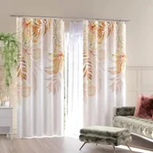 Zasłony - Zasłona gotowa tkanina drukowana brunera 150x250 cm - 250 cm 150 cm - miniaturka - grafika 1