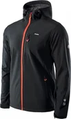 Kurtki męskie - Kurtka męska Elbrus SOFTSHELL IVER BLACK/SPICY ORANGE/ASPHALT XXL - miniaturka - grafika 1