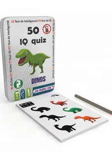 Podróżne łamigłówki - 50 iq dinozaury The Purple Cow - Książki edukacyjne - miniaturka - grafika 3