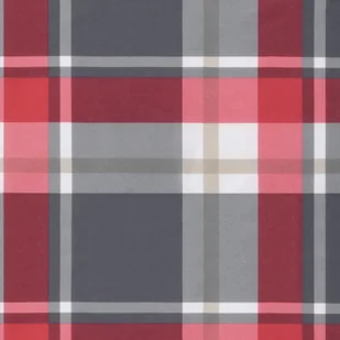 Poduszki na krzesła z niskim oparciem, 2 szt., w czerwoną kratę - Poduszki ogrodowe - miniaturka - grafika 9