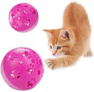 Zabawki dla kotów - ZABAWKA DLA KOTA INTERAKTYWNA KULKA Z DZWONECZKIEM - miniaturka - grafika 1