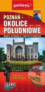 Plan Poznań- okolice południowe, 1:50 000 - Atlasy i mapy - miniaturka - grafika 1