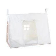 Prześcieradła dla dzieci - Childhome Poszycie do łóżka Tipi 70 x 140 cm White - miniaturka - grafika 1